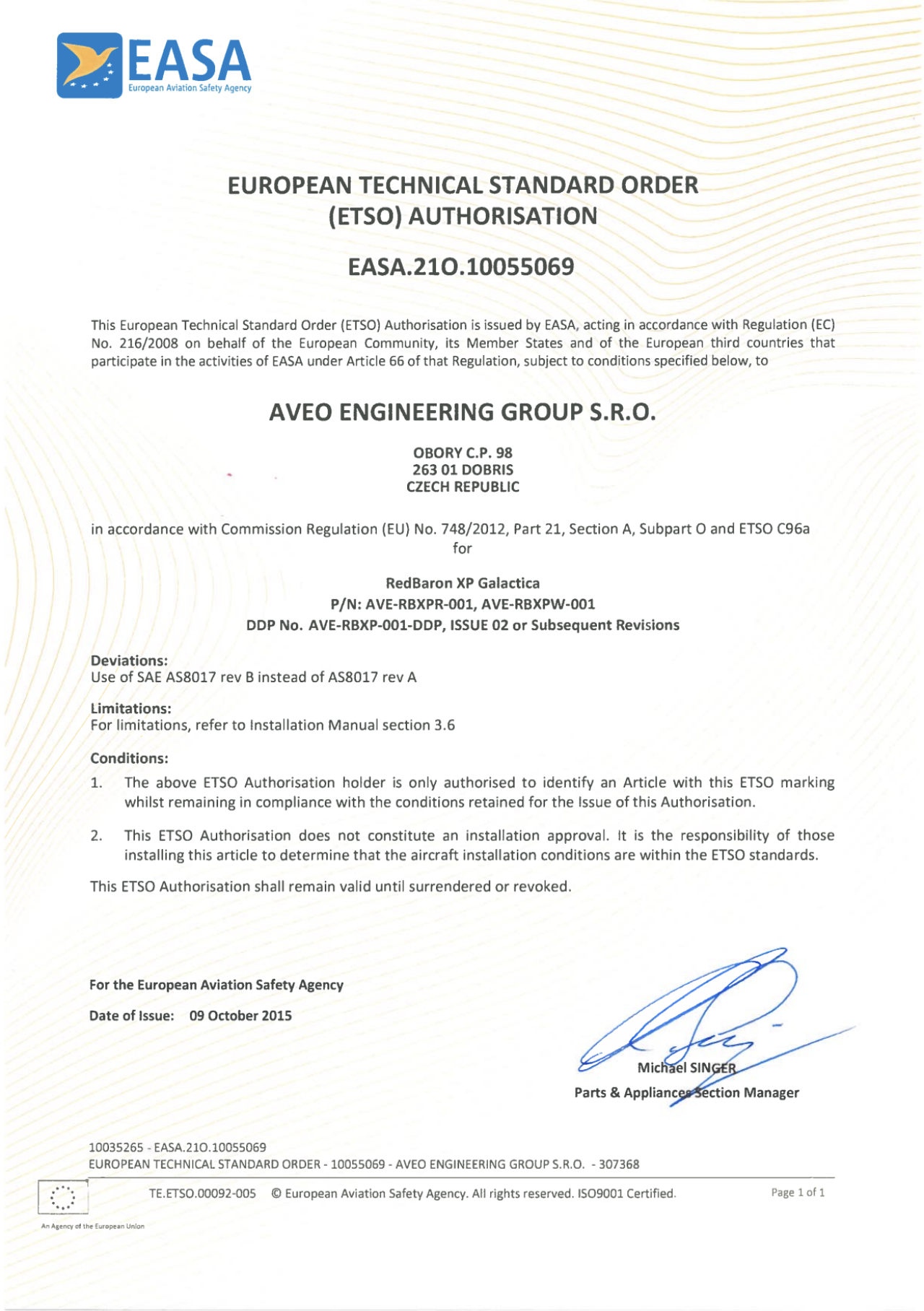 RedBaron XP Galactica